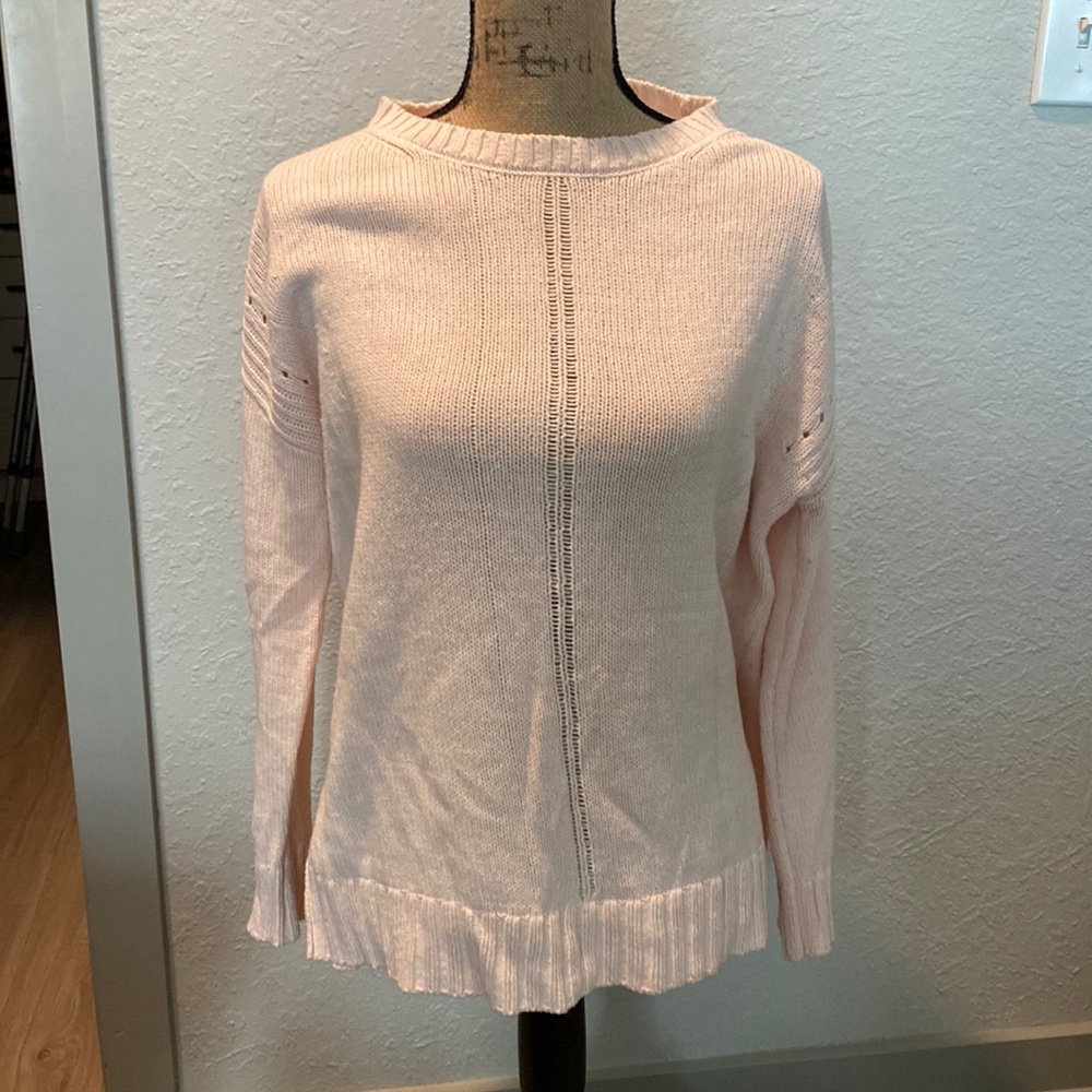 Womens Workshop Republic Clothing Light Pink Sweater Size:M